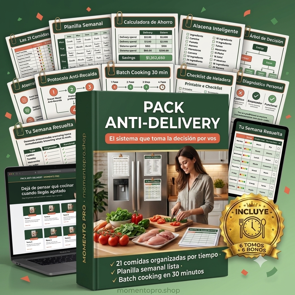 Pack Anti-Delivery — El kit completo para eliminar el delivery